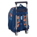 Školní taška na kolečkách Hot Wheels Speed club Oranžový (27 x 33 x 10 cm)