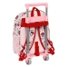 Училищна чанта с колелца Minnie Mouse Me time Розов (28 x 34 x 10 cm)