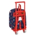 Школьный рюкзак с колесиками Mickey Mouse Clubhouse Only one Тёмно Синий 22 x 27 x 10 cm