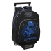 Школьный рюкзак с колесиками Star Wars Digital escape Чёрный (27 x 33 x 10 cm)