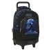Школьный рюкзак с колесиками Star Wars Digital escape Чёрный 33 X 45 X 22 cm