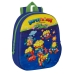 Школьный рюкзак SuperThings 3D 27 x 33 x 10 cm Синий Разноцветный