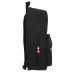Училищна чанта Kappa Black and pink Черен (30 x 46 x 14 cm)