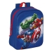 Mokyklinis krepšys The Avengers 3D Tamsiai mėlyna 22 x 27 x 10 cm