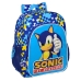 Skolebag Sonic Speed 32 x 38 x 12 cm Blå