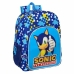 Školní batoh Sonic Speed 33 x 42 x 14 cm Modrý 14 L