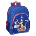 Školní batoh Sonic Let's roll Námořnický Modrý 33 x 42 x 14 cm