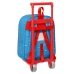 Školní taška na kolečkách SuperThings Rescue force Modrý 22 x 27 x 10 cm