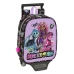 Училищна чанта с колелца Monster High Creep Черен 22 x 27 x 10 cm