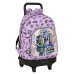 Školní taška na kolečkách Monster High Best boos Fialová 33 X 45 X 22 cm