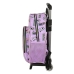 School Rucksack with Wheels Monster High Best boos Lilac 28 x 34 x 10 cm