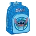 Училищна чанта Stitch Син 26 x 34 x 11 cm