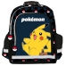 Mochila Escolar Pokémon Pokeball Azul Negro