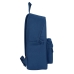 Mochila Escolar Safta   33 x 42 x 15 cm Azul Marinho