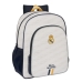 Školní batoh Real Madrid C.F. Bílý 32 X 38 X 12 cm