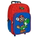 Šolski nahrbtnik s kolesi Super Mario
