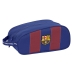 Пътническа Чанта за Обувки F.C. Barcelona Червен Морско син 34 x 15 x 18 cm