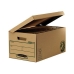 Škatla za dokumente Fellowes MAXI S pokrovom Rjava Reciklirani Karton (39 x 58 x 29,3 cm)