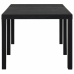 Spisebord IPAE Progarden Indo ind012an Forlængbar Antracit 220 x 90 x 72 cm