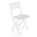 Polstrovaná Skládací židle IPAE Progarden Birki bir80cbi Bílý 44 x 41 x 78 cm