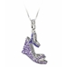 Woman's charm link Glamour GS2-19 | Purple (4 cm)