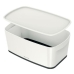 Storage Box with Lid Leitz MyBox WOW White Black ABS 31,8 x 12,8 x 19,1 cm