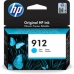 Originální inkoustové náplně HP 912 2,93 ml-8,29 ml Azurová