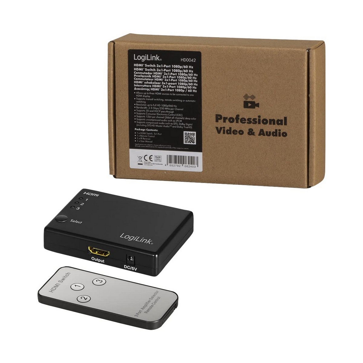 HDMI-schakelaar LogiLink