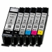 Compatible Ink Cartridge Canon CLI-571MG XL Magenta Black