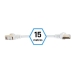 FTP Category 7 Rigid Network Cable iggual IGG318614 White 15 m