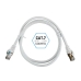 Жесткий сетевой кабель FTP кат. 7 iggual IGG318614 Белый 15 m