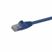 Kabel Sieciowy Sztywny UTP Kategoria 6 Startech N6PATC3MBL 3 m Niebieski