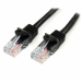 Omrežni UTP kabel kategorije 6 Startech 45PAT1MBK            1 m