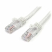 Cablu de Rețea Rigid UTP Categoria 6 Startech 45PAT2MWH            (2 m)