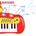 Διαδραστικό Πιάνο για Μωρά Bontempi Παιδικά Μικρόφωνο 33 x 13 x 19,5 cm (x6)