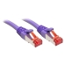 Kabel Sieciowy Sztywny UTP Kategoria 6 LINDY 47825 3 m Fioletowy Fiolet 1 Sztuk