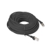 Жесткий сетевой кабель UTP кат. 6 Lanberg PCU6-10CC-2000-BK