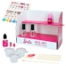 Kit to create Makeup Barbie Studio Color Change Lac de unghii 15 Piese