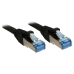 Cable de Red Rígido UTP Categoría 6 LINDY 47180 3 m Negro 1 unidad