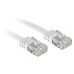UTP категория 6 твърд мрежови кабел LINDY 47502 2 m Бял 1 броя