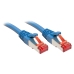 Kabel Sieciowy Sztywny UTP Kategoria 6 LINDY 47719 2 m Niebieski 1 Sztuk