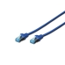 UTP категория 5 твърд мрежови кабел Digitus by Assmann DK-1532-030/B 3 m Син