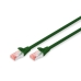 Cablu de Rețea Rigid UTP Categoria 6 Digitus by Assmann DK-1644-030/G 3 m Verde