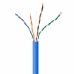 Cablu de Rețea Rigid FTP Categoria 5e GEMBIRD UPC-5004E-SOL-B Albastru 305 m