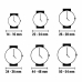 Reloj Hombre Casio A158 Negro Plateado (Ø 33 mm)