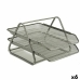 Classification tray Grille Silver Metal 6 Units 35,5 x 27,5 x 21 cm