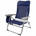 Cadeira de Praia Colorbaby Madeira Dobrável Azul Marinho 46 x 58 x 87 cm