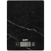 kitchen scale EDM Black 5 kg (14 x 19.5 cm)
