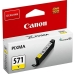 Оригиална касета за мастило Canon CLI-571Y Жълт
