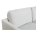 Chaise lonngue sofa DKD Home Decor Lysegrå Metal 250 x 160 x 85 cm